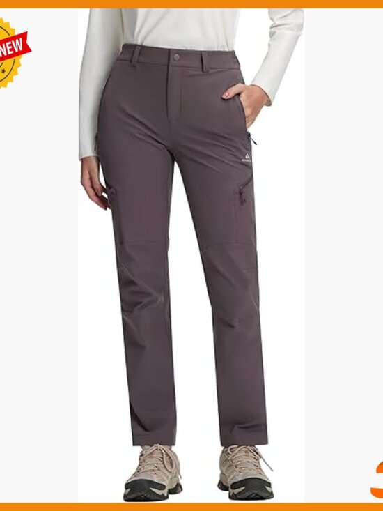 Pants - Women's Hiking Cargo Pants Quick Dry Water Resistant Stretch Medium